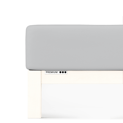 Sotto con Angoli in Jersey PREMIUM Letto Moreali Tessile Casa Franc./Matr. Standard | da 140x190 a 160x220 Grigio Perla 511