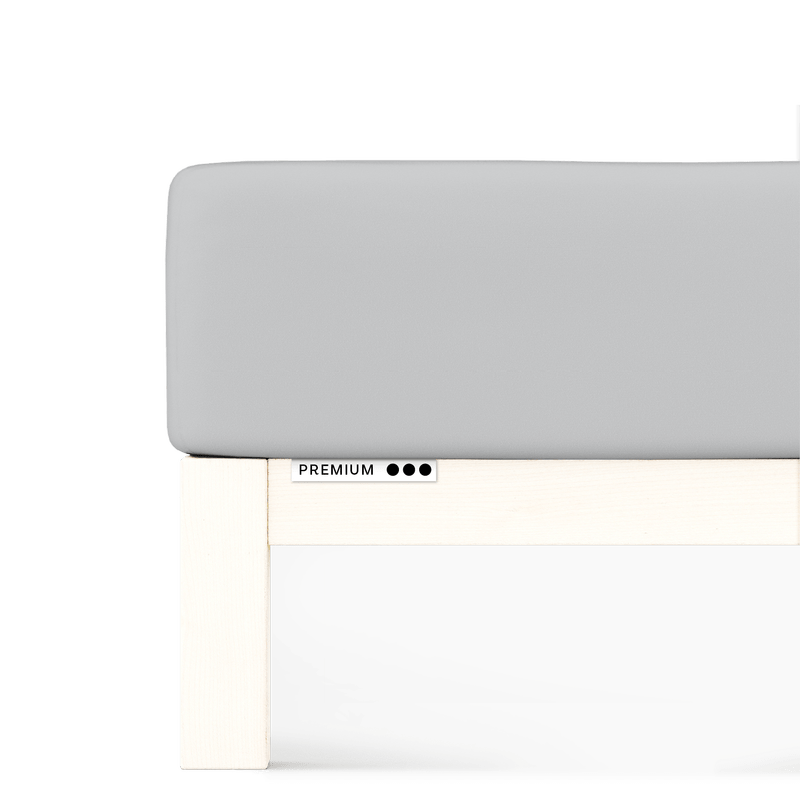 Sotto con Angoli in Jersey PREMIUM Letto Moreali Tessile Casa Franc./Matr. Standard | da 140x190 a 160x220 Grigio Perla 511