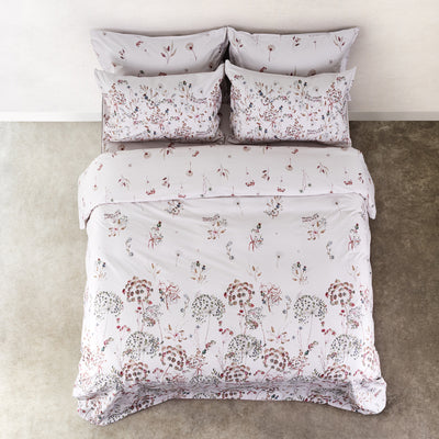 POPUP - Parure Copripiumino Double Day Dream 2677 Letto Cogal Matrimoniale Verde