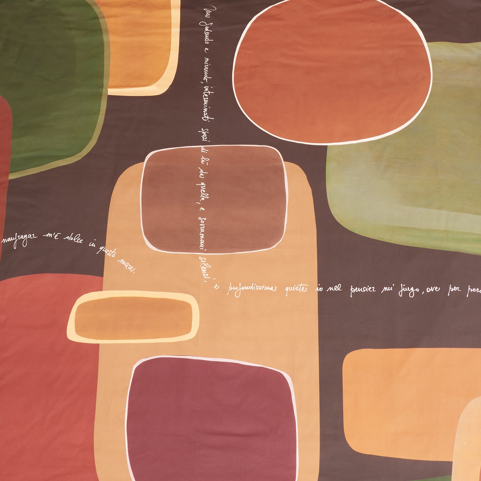 Parure Copripiumino Percalle Stampa Digitale INTRUSI D'AUTORE Letto Moreali Tessile Casa