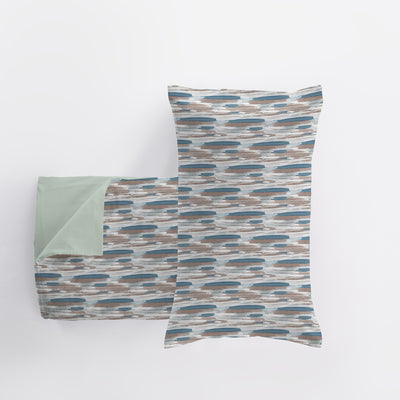 POPUP - Completo Lenzuola Caldo Cotone 2502 Letto Cogal Piazza e Mezzo Verde Cedro