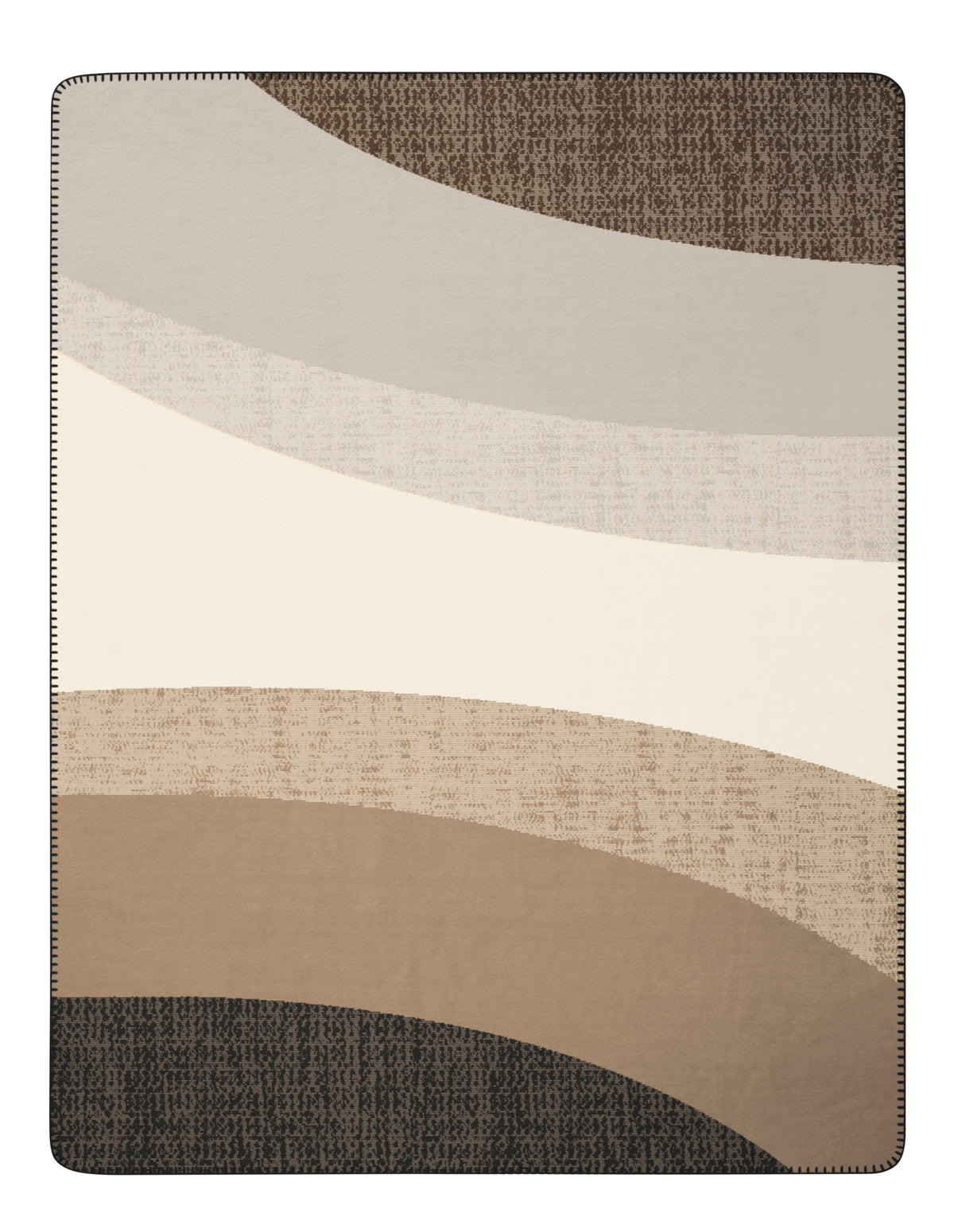 Plaid in Caldo Cotone CONTURE FLOW Soggiorno Borbo