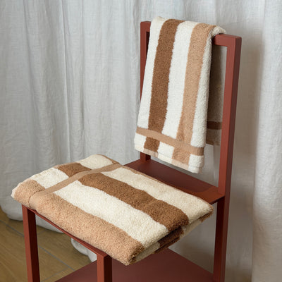 Set Asciugamani Cotone Americano Tinto Filo VANCOUVER Bagno Cogal