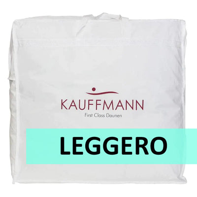 POPUP - Piumino d oca Vergine MAX 550 Letto Kauffmann Singolo 155 x 200 Leggero