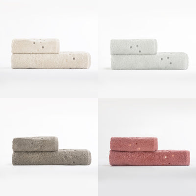 Set Asciugamani Ricamato MILANO Bagno Galizzi