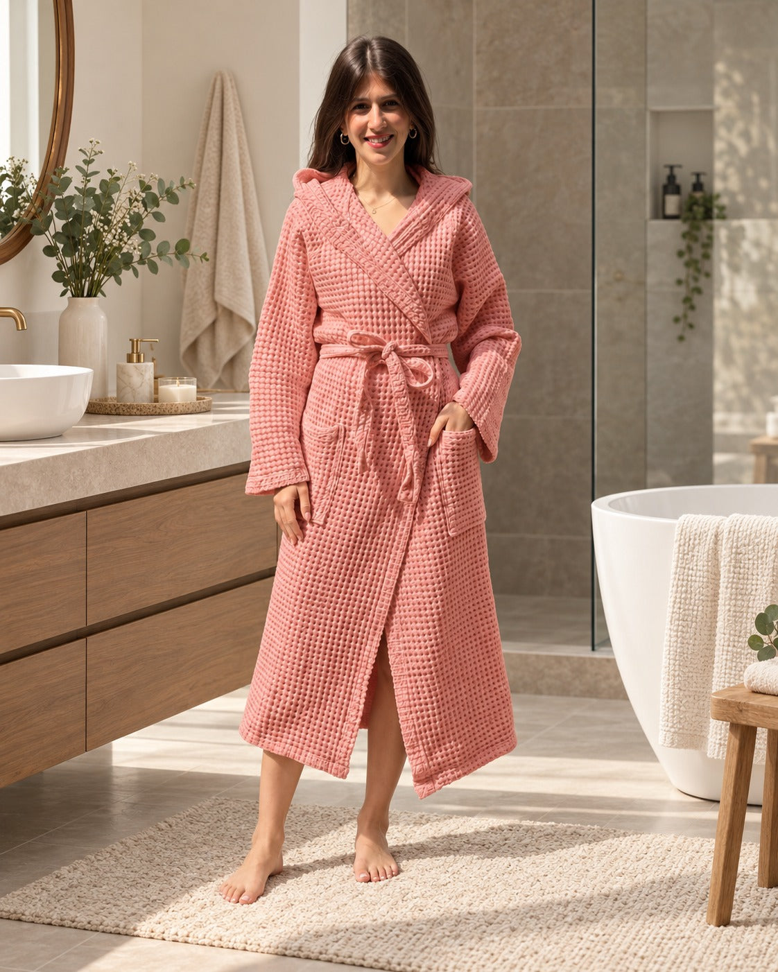 Accappatoio Garment Washed Unisex APE REGINA