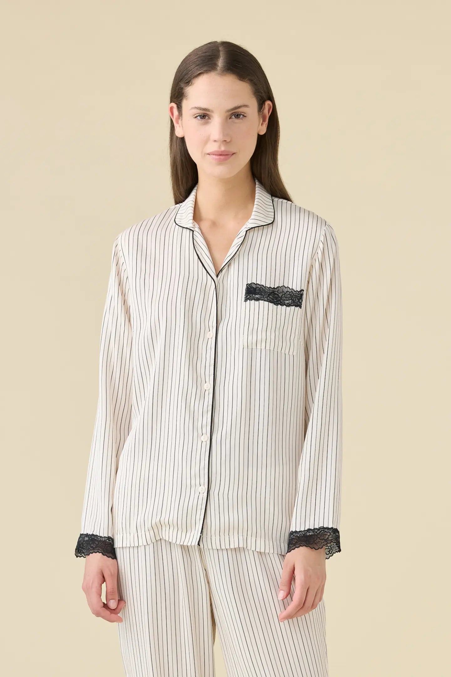 Pigiama Donna Lungo Aperto Cherie Abbigliamento Moreali Tessile Casa