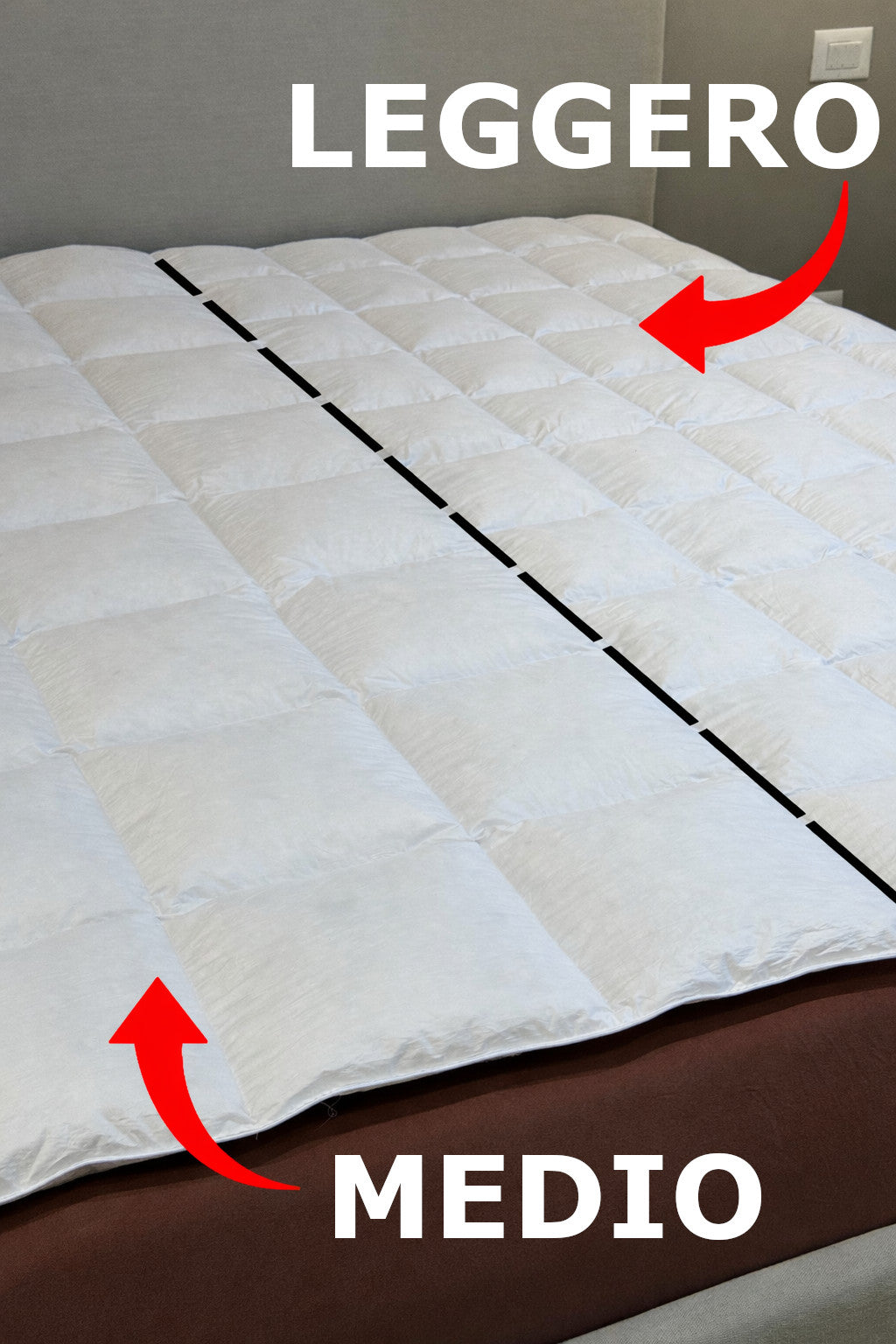 Piumino d'oca di Coppia - Cupido Letto Kauffmann