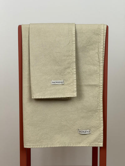 Set Canovacci No-Stiro Cotone STONE Cucina Moreali Tessile Casa 50 x 70 cm Corda