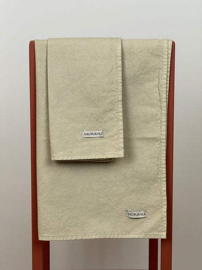 Set Canovacci No-Stiro Cotone STONE Cucina Moreali Tessile Casa 50 x 70 cm Corda