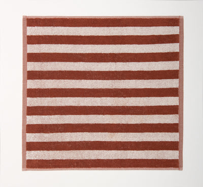 Set Canovacci Tela+Spugna RIGHE Cucina Moreali Tessile Casa