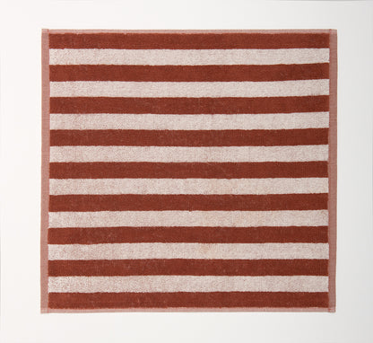 Set Canovacci Tela+Spugna RIGHE Cucina Moreali Tessile Casa