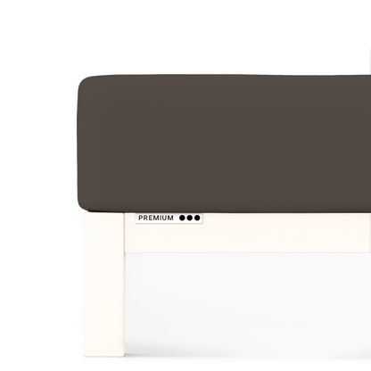 Sotto con Angoli in Jersey PREMIUM Letto Moreali Tessile Casa Franc./Matr. Standard | da 140x190 a 160x220 Sabbia Scuro 790