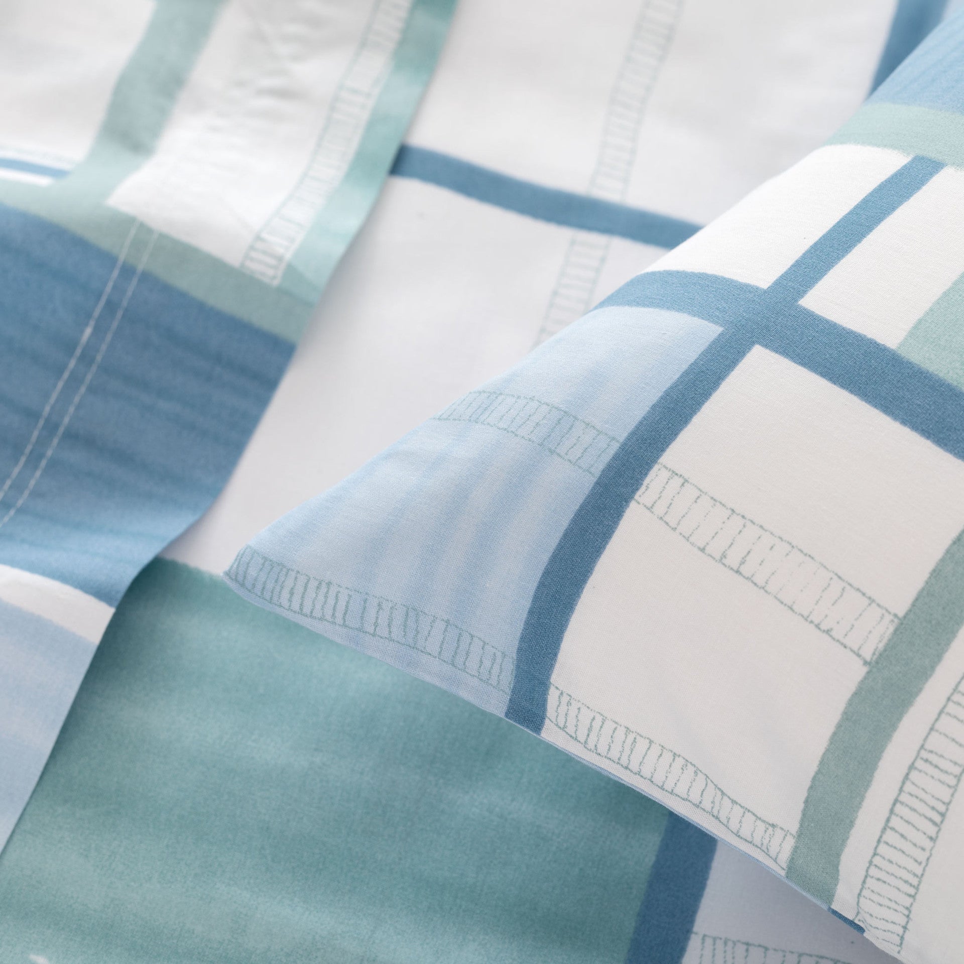 Completo Lenzuola Cotone Stampato JURI Letto Riviera