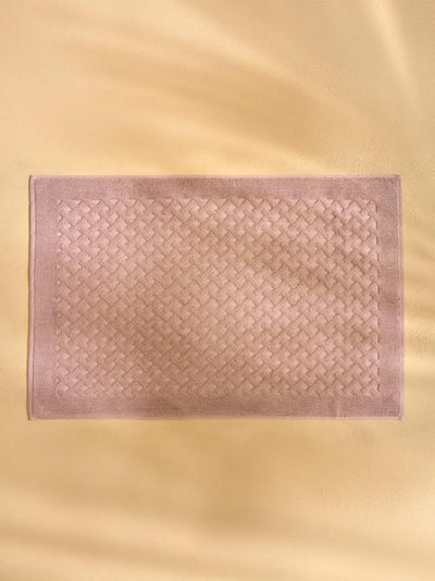 Tappeto Gommato in Spugna Intrecciata CAREZZA Bagno Moreali Tessile Casa