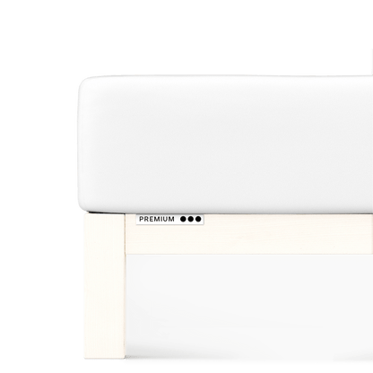 Sotto con Angoli in Jersey PREMIUM Letto Moreali Tessile Casa Franc./Matr. Standard | da 140x190 a 160x220 Bianco 101