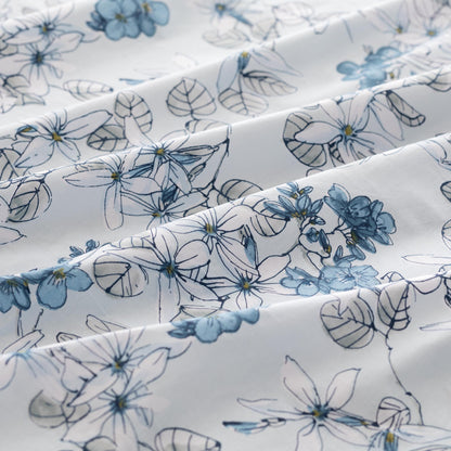 Completo Lenzuola Cotone Stampato Zoe