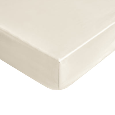 Sotto con Angoli Percalle 200TC Eterno Letto Moreali Tessile Casa Matrimoniale 160/180 x 200 Avorio