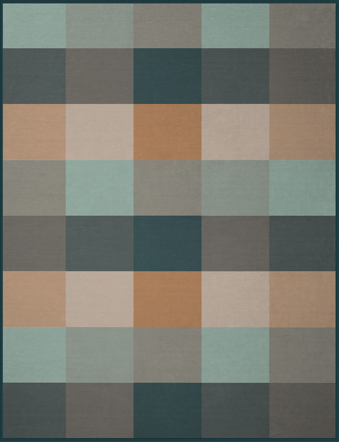 Plaid Caldo Cotone Chess Soggiorno Borbo