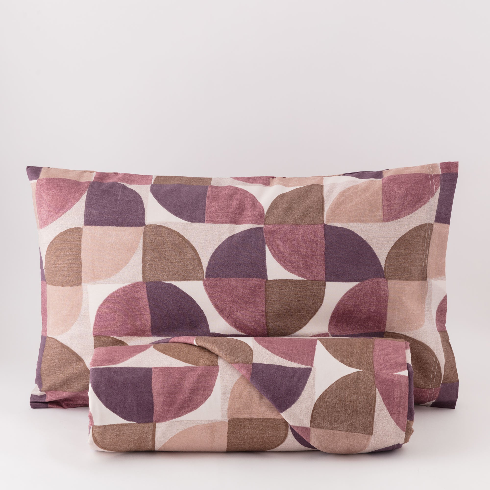 Parure Copripiumino Cotone Stampato Cassio Letto Riviera