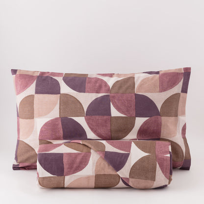 Parure Copripiumino Cotone Stampato Cassio Letto Riviera