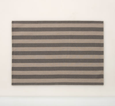 Set Canovacci Tela+Spugna RIGHE Cucina Moreali Tessile Casa