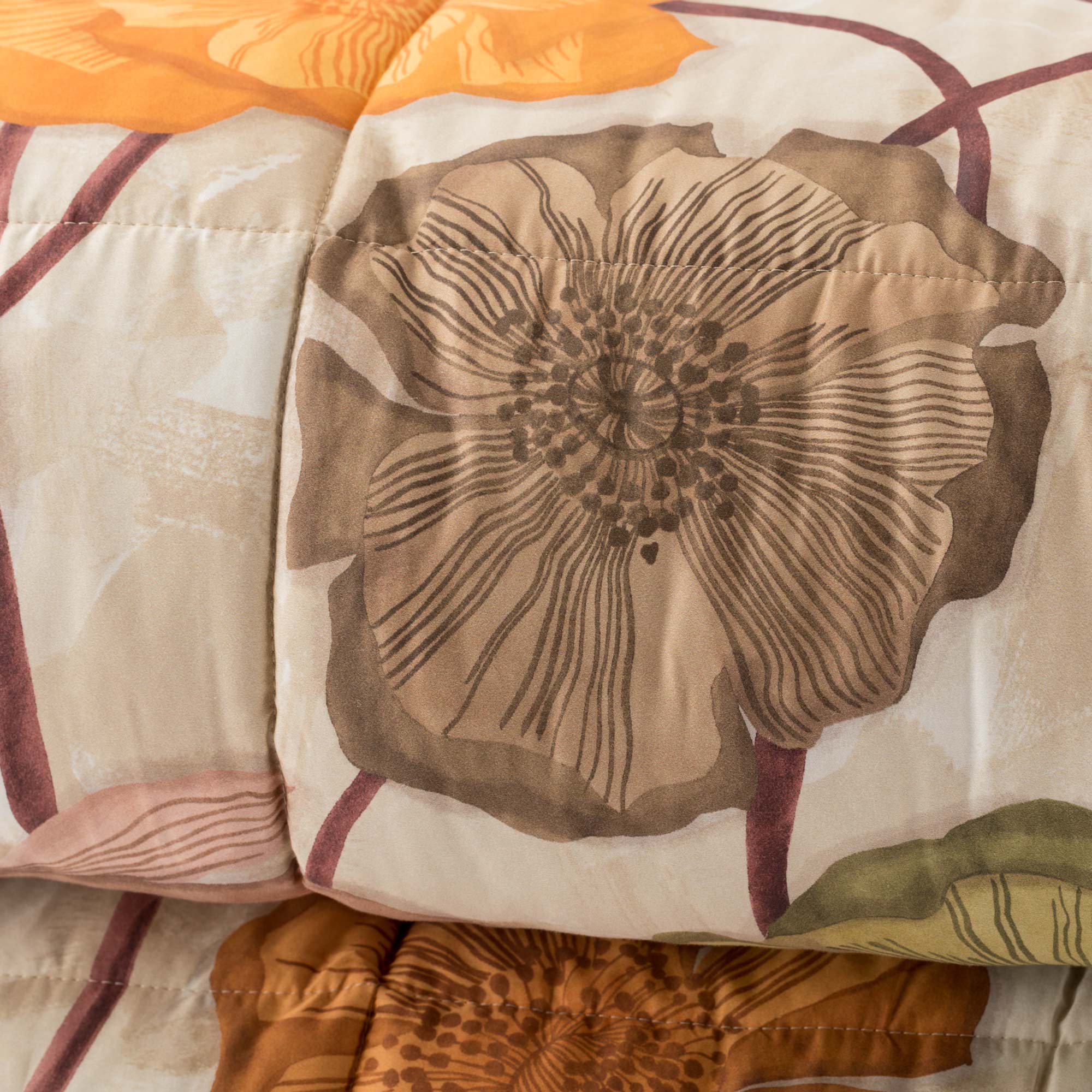 Trapunta Raso 300TC Stampa Digitale Keira Letto Reevèr