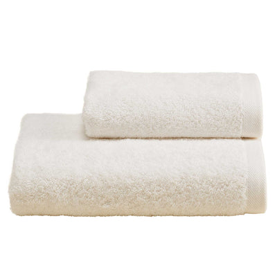 POPUP - Set Asciugamani Soft CAREZZA Bagno Moreali Tessile Casa 60 x 110 / 40 x 60 Avorio