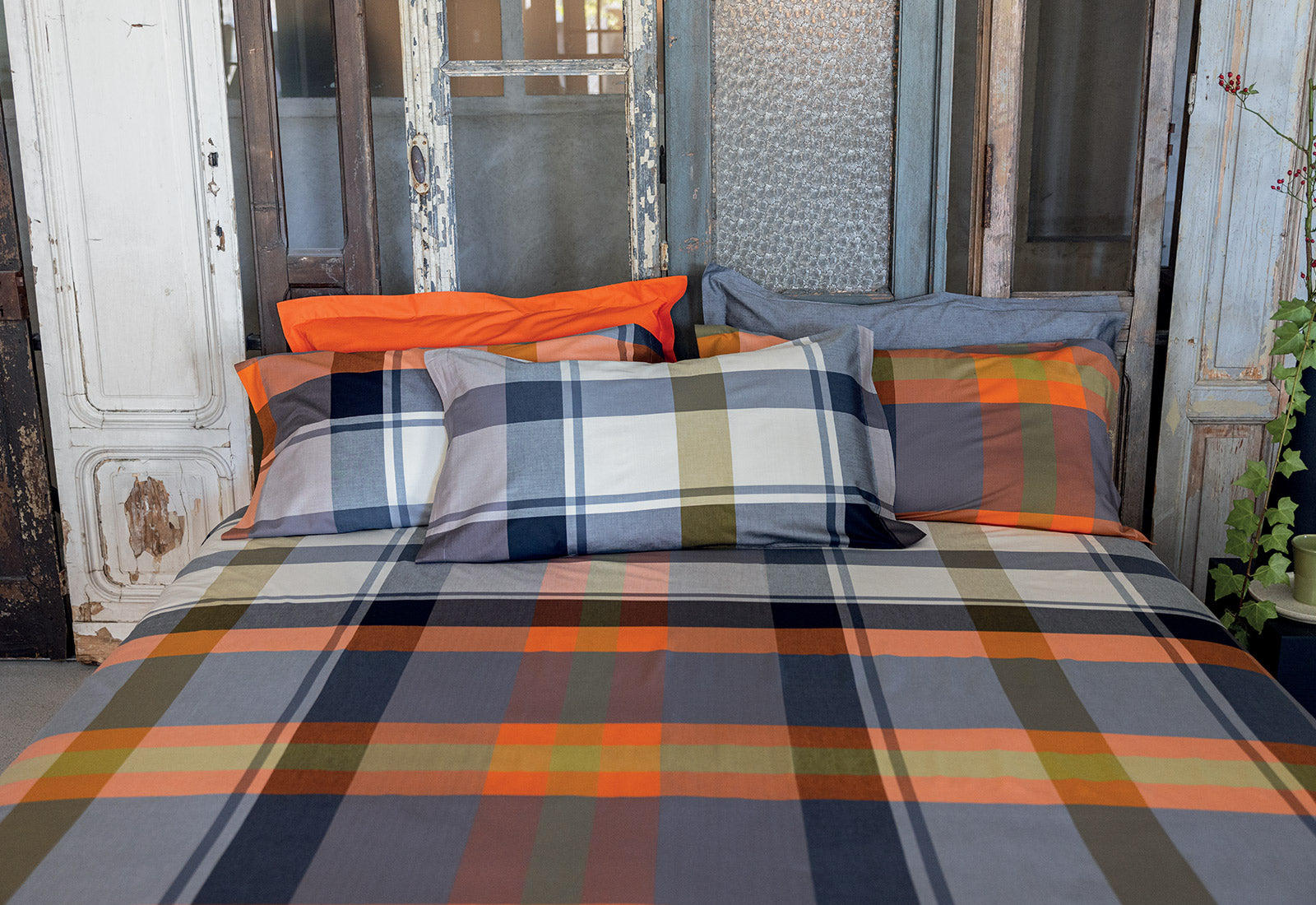 FINE SERIE Parure Copripiumino BOSSI Cliff Letto Bossi