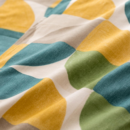 Parure Copripiumino Cotone Stampato Cassio Letto Riviera