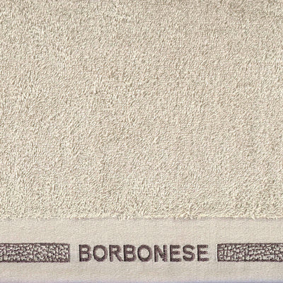 Telo Doccia Borbonese Lounge Bagno Borbonese 100 x 150 Sabbia
