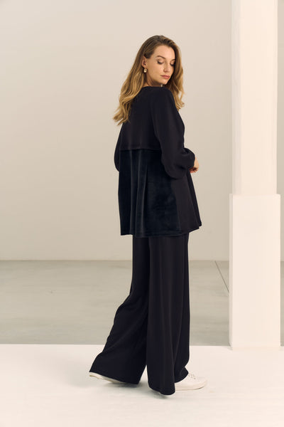 Blusa Inserto Ciniglia ANTONELLA Abbigliamento Moreali Tessile Casa