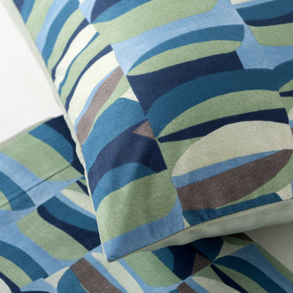 Completo Lenzuola Cotone Stampato Gin Letto Riviera