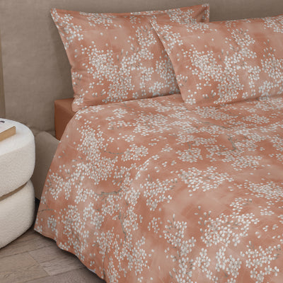 Completo Lenzuola Flanella Cotone Fazzini KIMONO Letto Fazzini Matrimoniale Sandalo