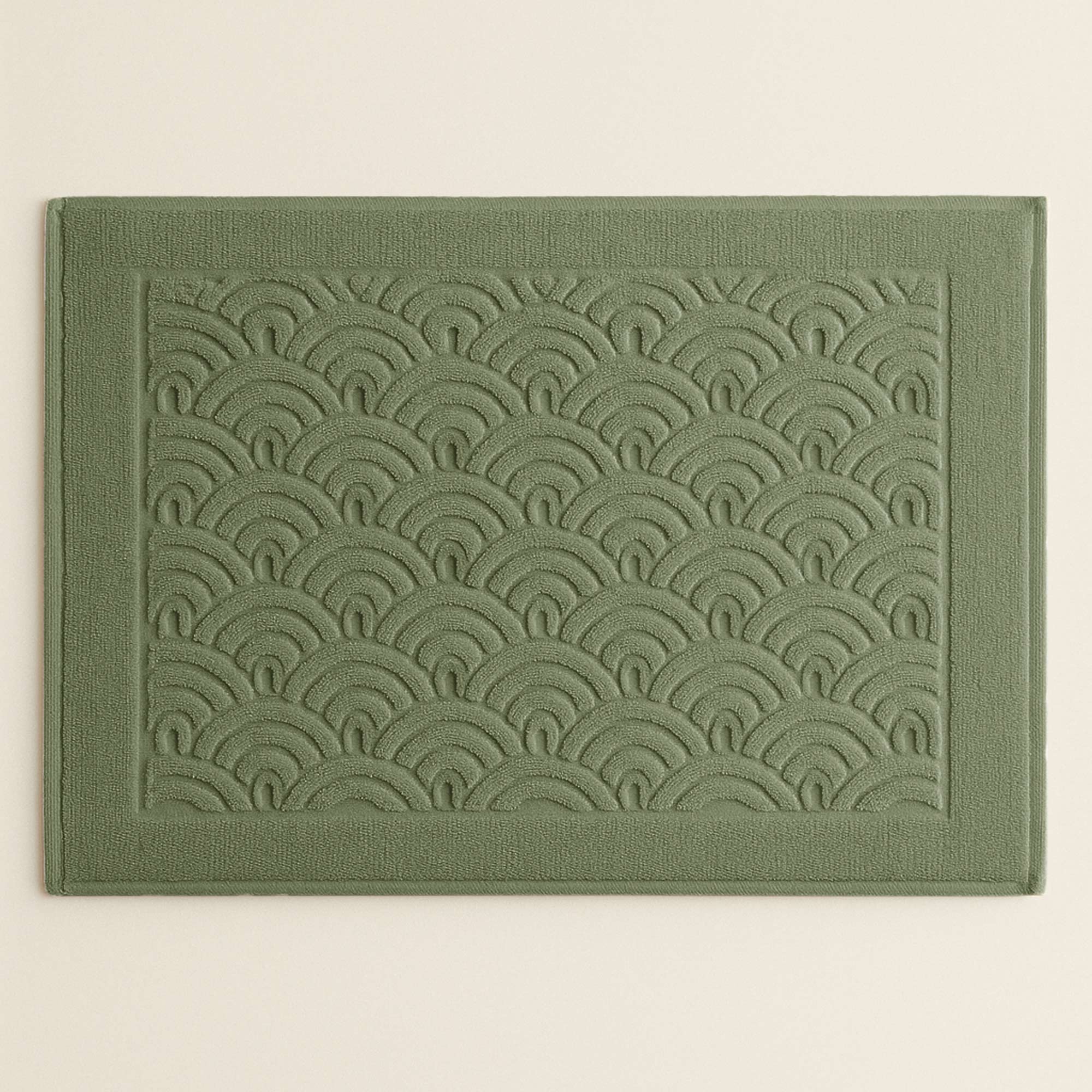 Tappeto Jacquard Tinto Capo MOON Cucina Moreali Tessile Casa 60 x 90 Verde