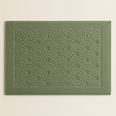 Tappeto Jacquard Tinto Capo MOON Cucina Moreali Tessile Casa 60 x 90 Verde