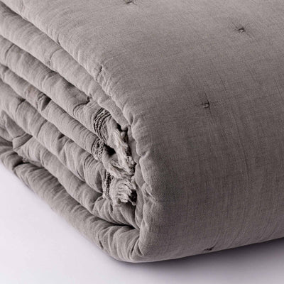 Trapuntino Cotone Stone Washed FERNANDA Letto Riviera