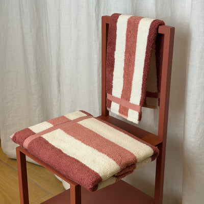 Set Asciugamani Cotone Americano Tinto Filo VANCOUVER Bagno Cogal