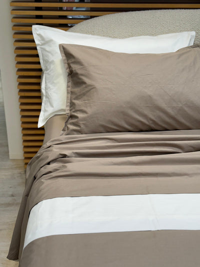 Parure Lenzuola Percalle 200TC Eterno Letto Moreali Tessile Casa