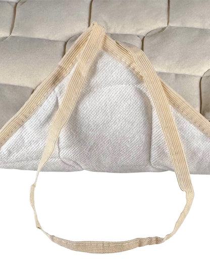 Coprirete Trapuntato Cotone FACILE Materasso Moreali Tessile Casa Singolo 85 x 190/200 Neutro