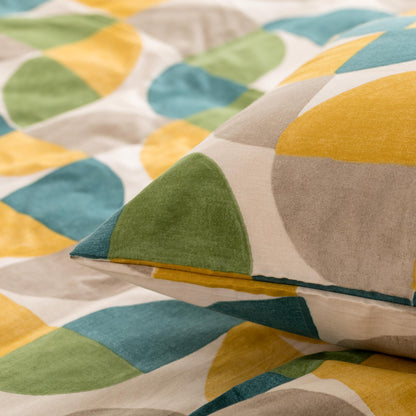 Parure Copripiumino Cotone Stampato Cassio Letto Riviera