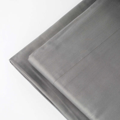 Federe Raso 300TC CHARME Letto Moreali Tessile Casa 52 x 82 cm Cenere