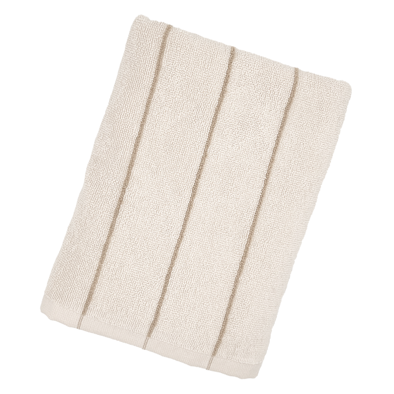 Telo Doccia Tinto Filo SMART Bagno Fazzini 70 x 140 Off White/Tan