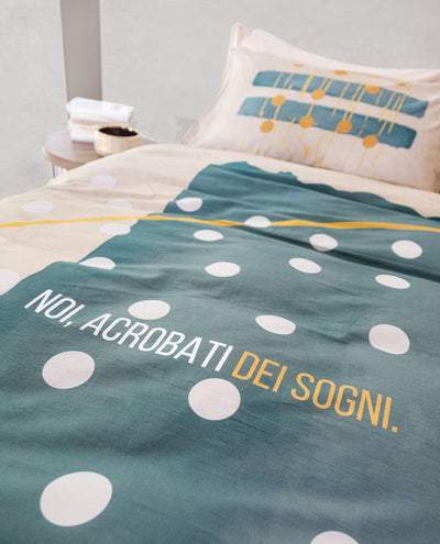 Parure Copripiumino Madapolam Acrobati dei Sogni Letto Cogal