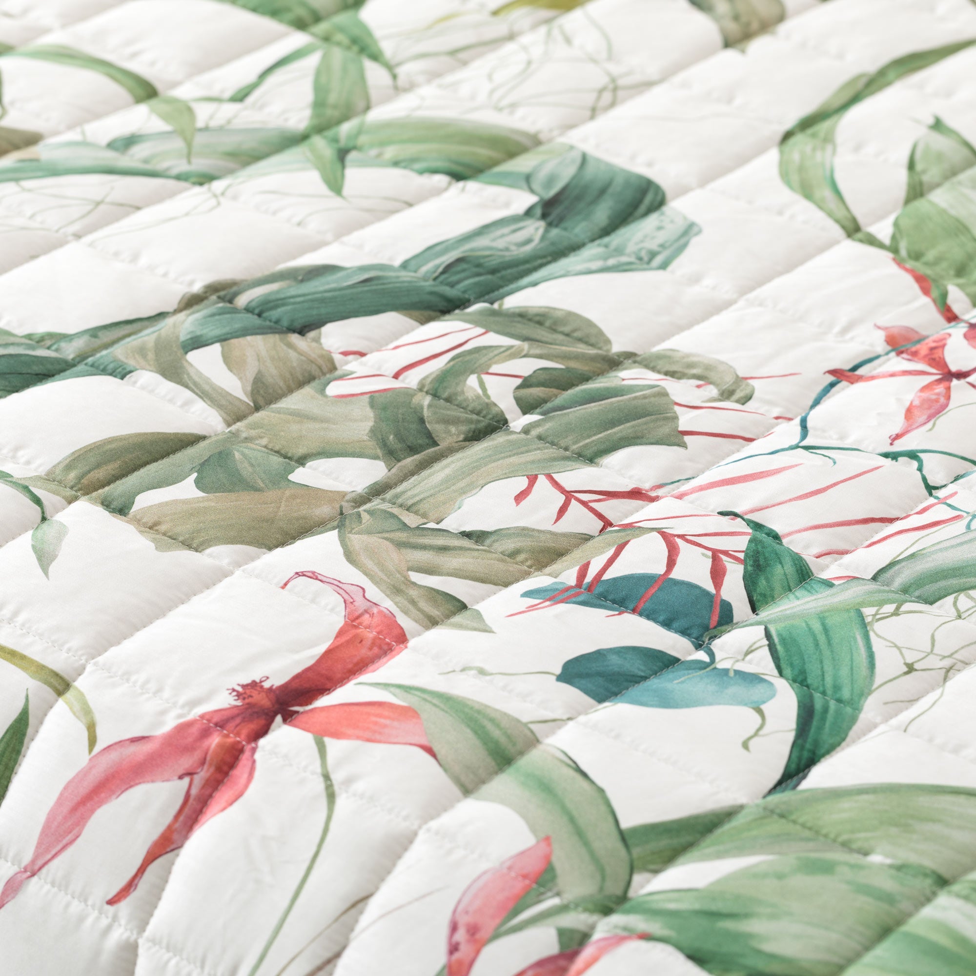 Trapuntino in Raso 300TC Stampa Digitale PREZIOSA Letto Reevèr