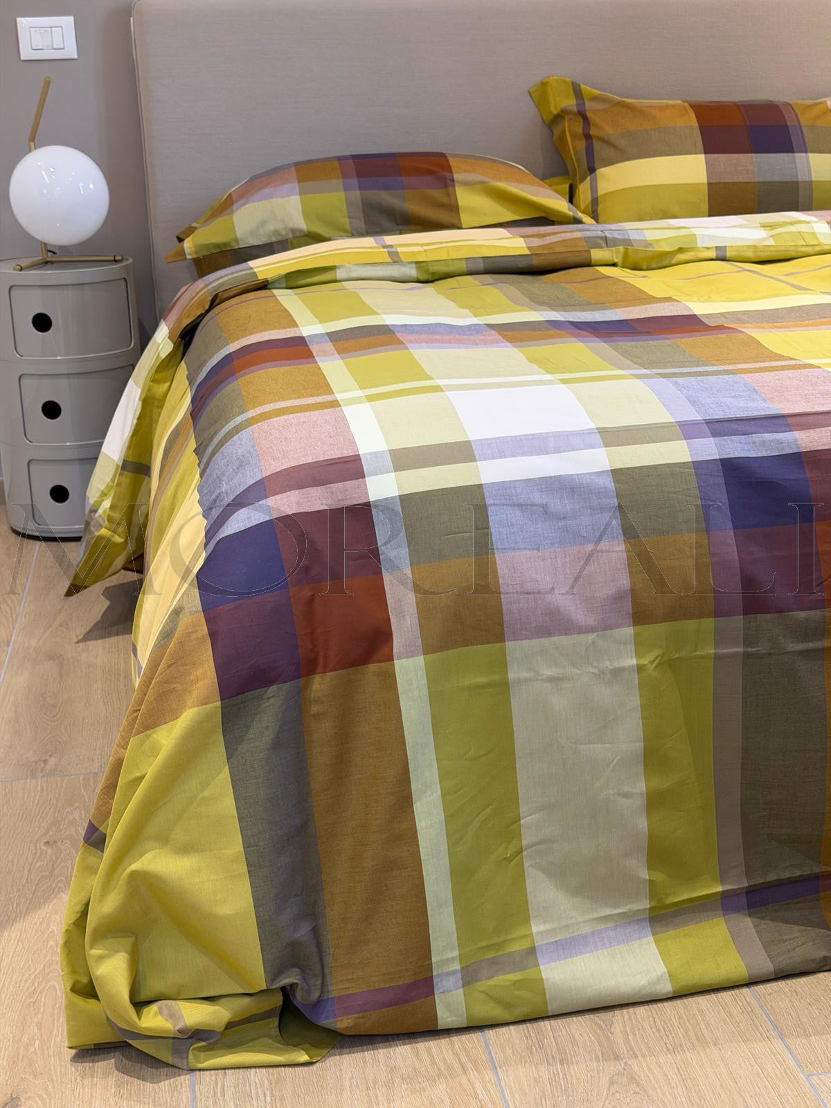 POPUP - Parure Copripiumino BOSSI Ocher Letto Bossi