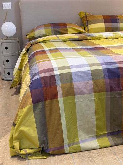 POPUP - Parure Copripiumino BOSSI Ocher Letto Bossi