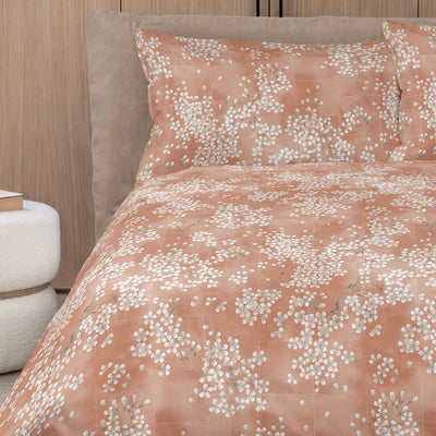 Parure Copripiumino Percalle KIMONO Letto Fazzini