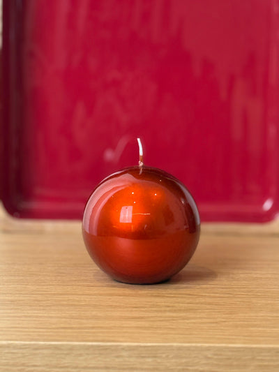 Candela Sfera Handmade in Italy Soggiorno Meloria 100 mm Rame