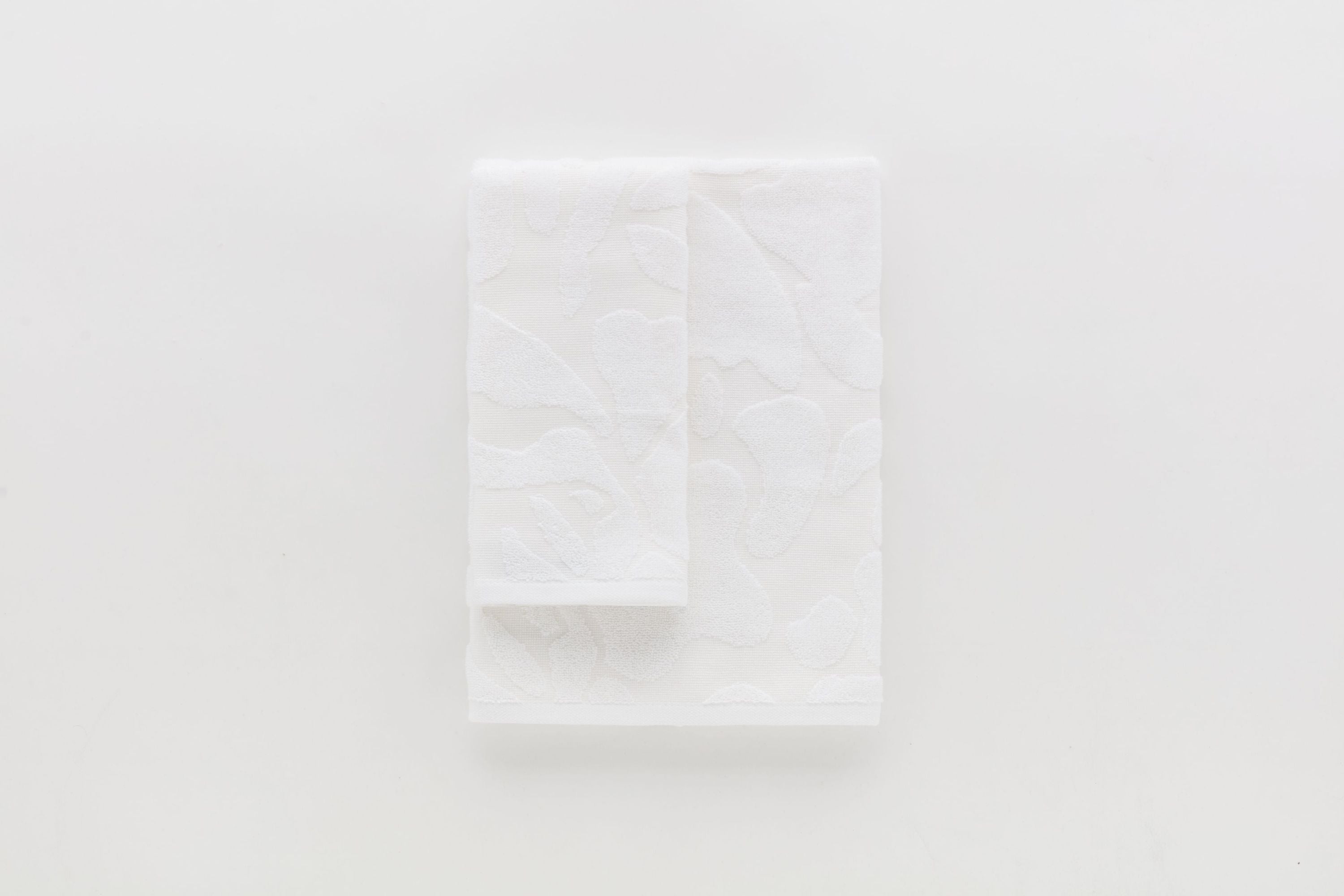 Set Asciugamani JAcquard Elysium Bagno Riviera 60 x 100 Bianco